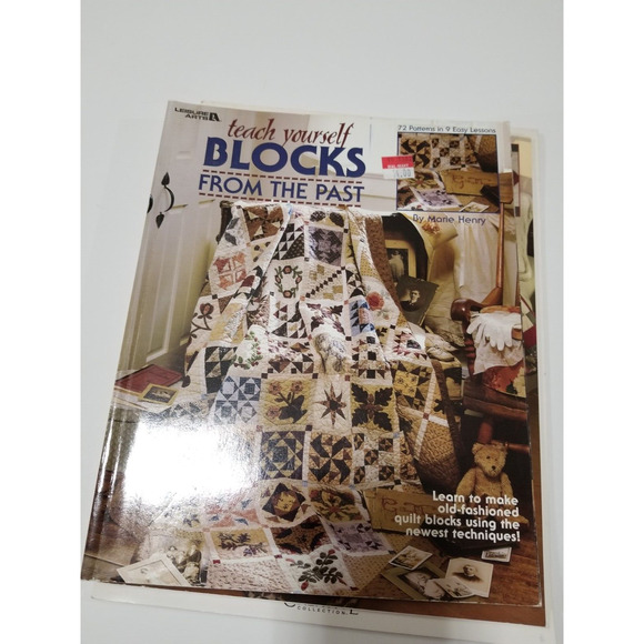 Blocks from the past/ flowers of the heart/Sampler collection books item no. 456 - Picture 4 of 4